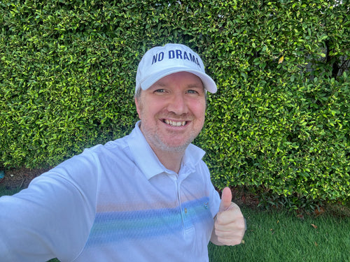 NO DRAMA Hat (white)